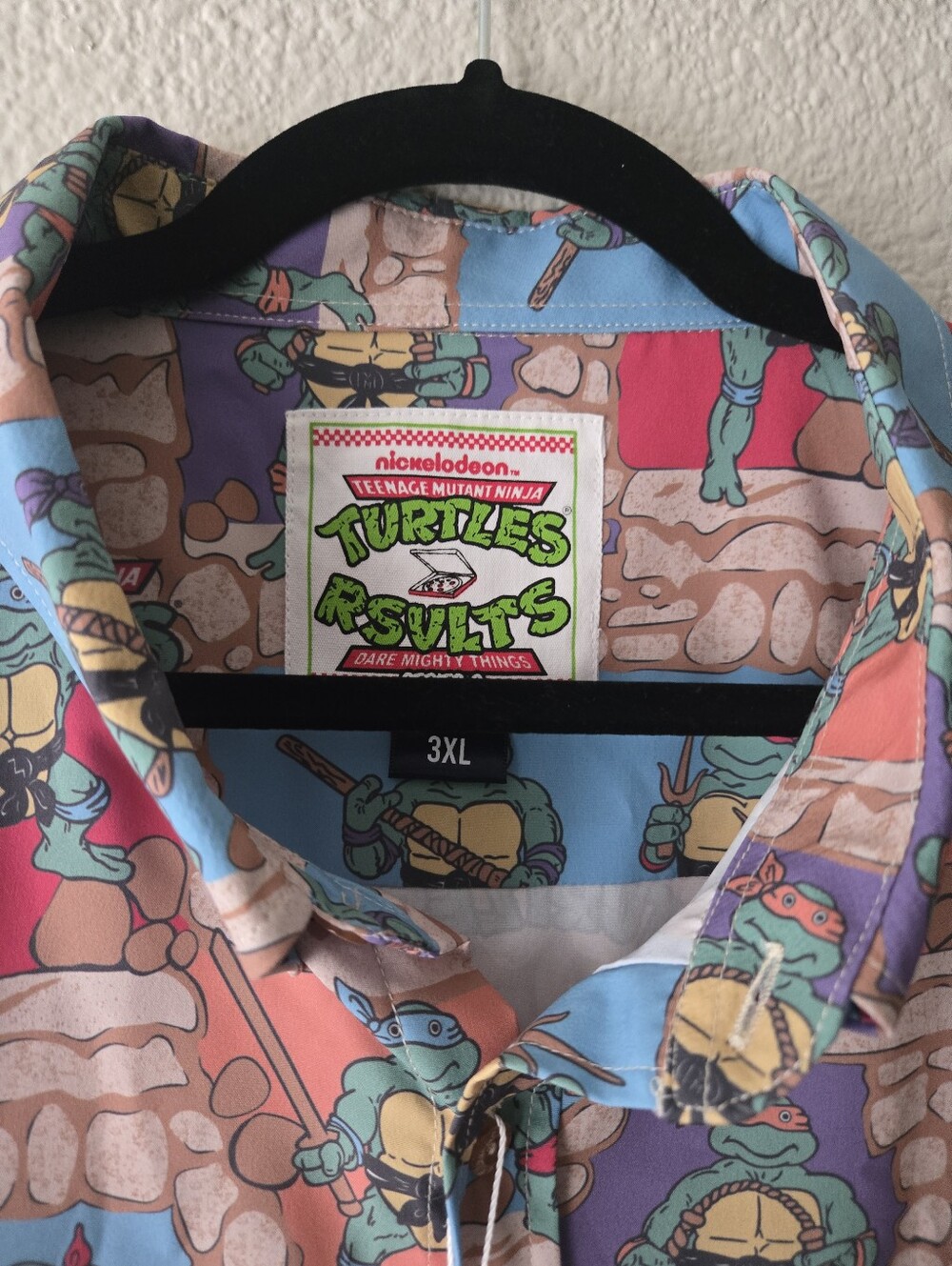 NWT! RSVLTS Teenage Mutant Ninja Turtles "Cowabunga Covers" KUNUFLEX
